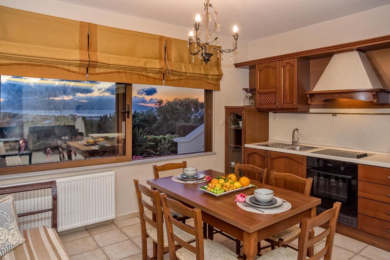 Cretan Blu Platanias Villa Platanias  Luaran gambar