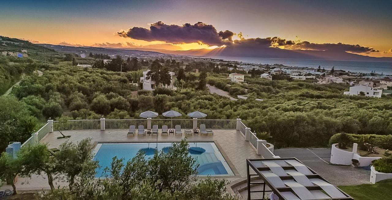 Cretan Blu Platanias Villa Platanias  Luaran gambar