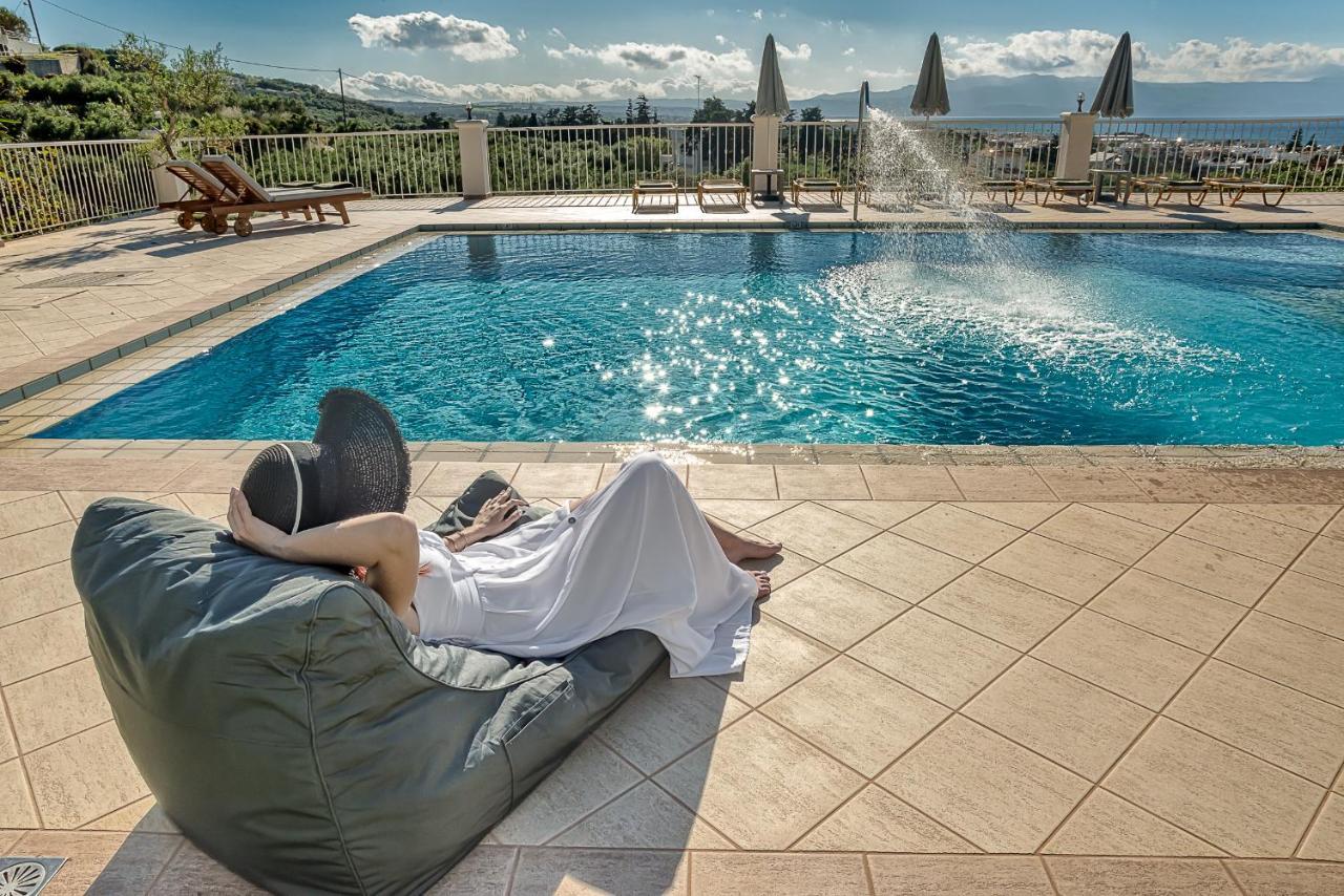 Cretan Blu Platanias Villa Platanias  Luaran gambar
